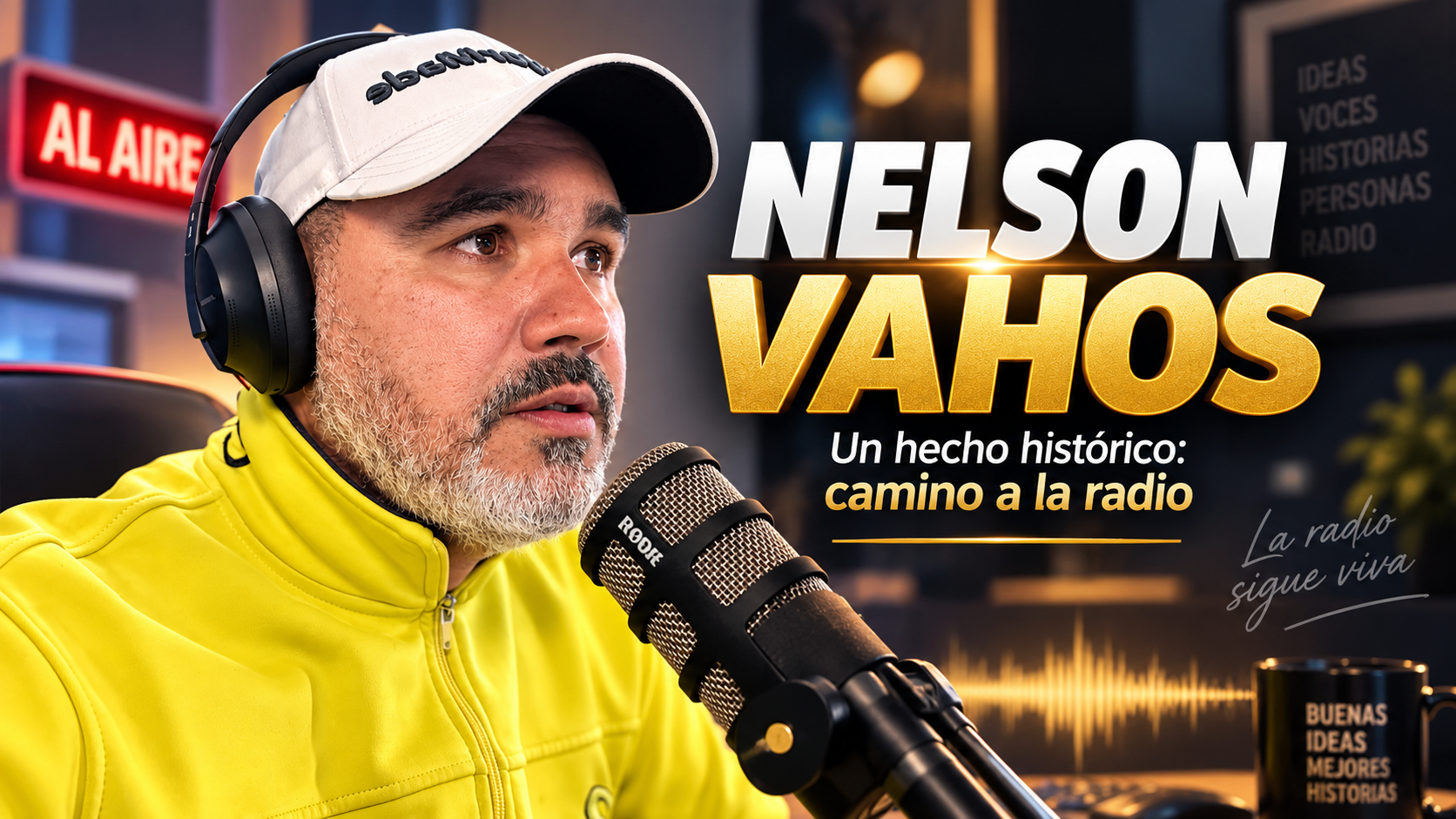 Nelson Vahos — historia, radio y comunicación